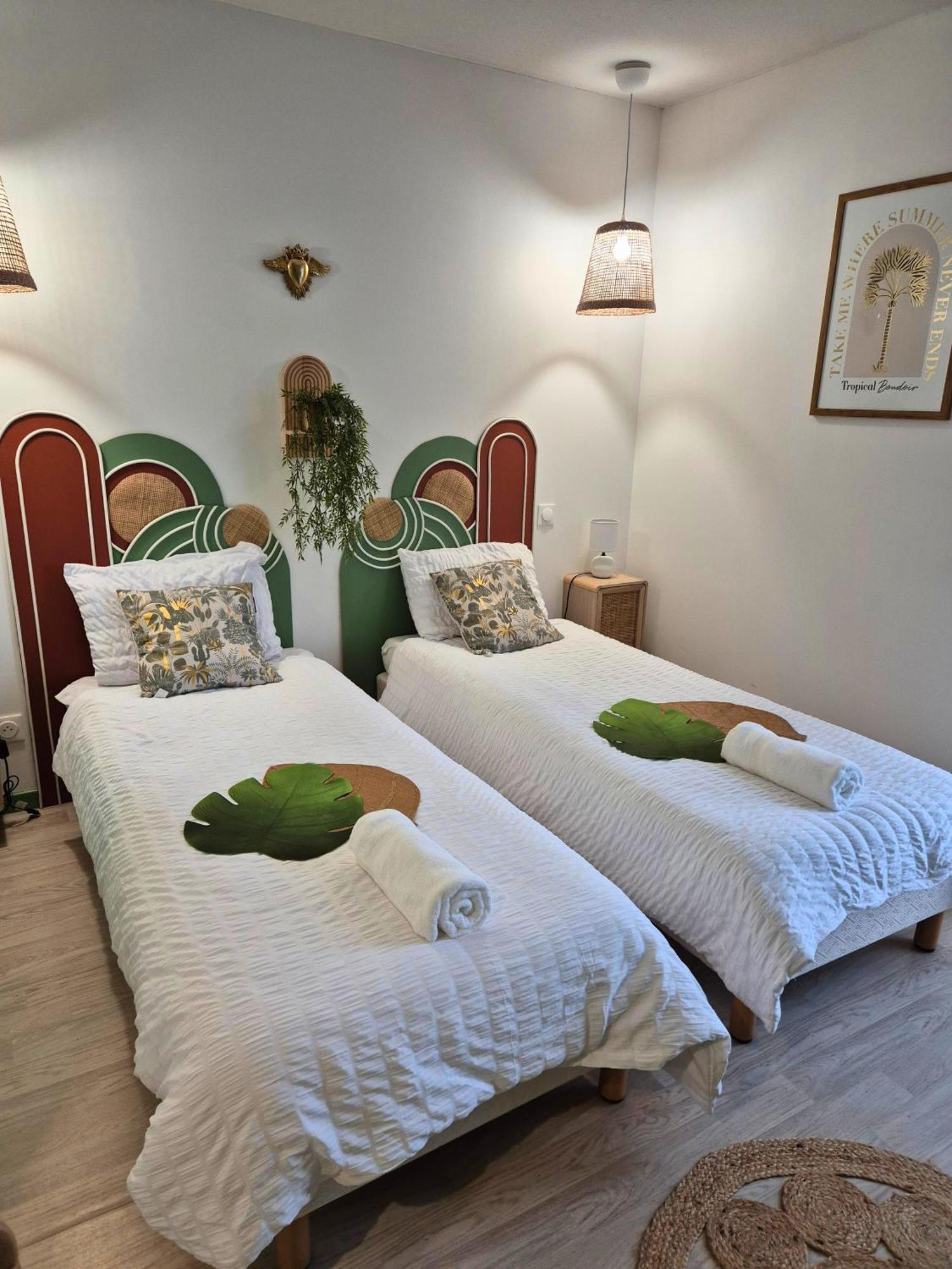 Ferienwohnung Boudoir - Clim-Wifi-Twin-Gare Lourdes Exterior foto